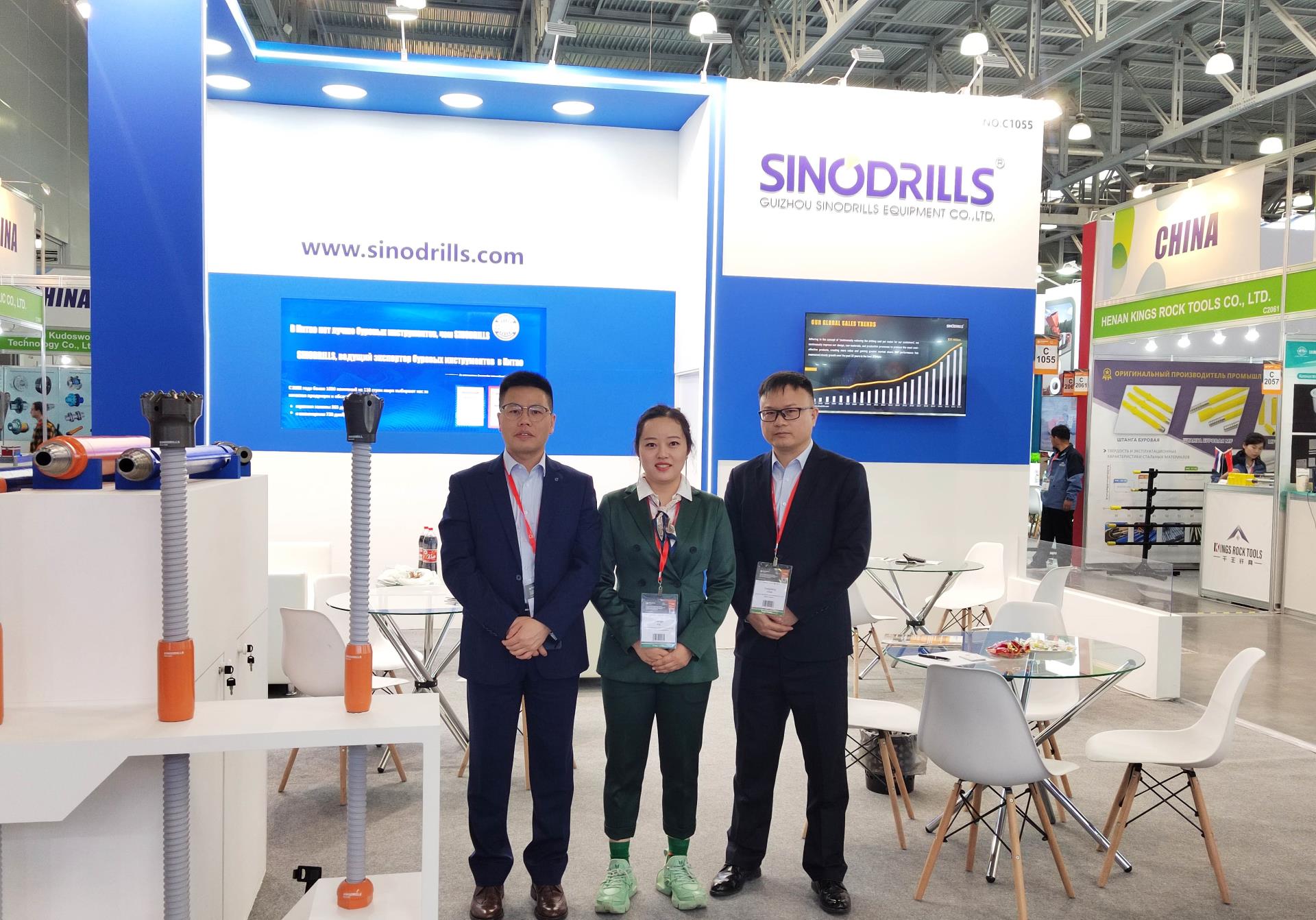 SINODRILS Successfully Concludes MINING WORLD RUSSIA Exhibition