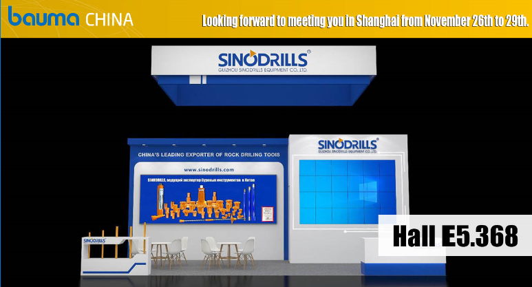 SINODRILLS vous invite sincèrement à BAUMA China 2024 à Shanghai